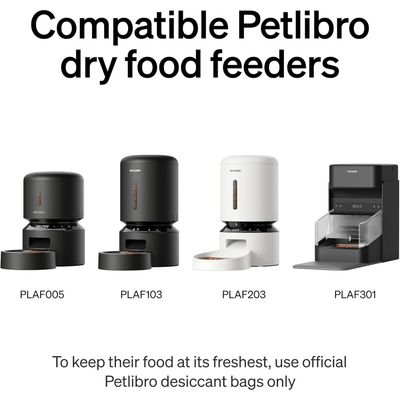 PETLIBRO Lot 6 sachets déshydratants pour distributeurs chat chien