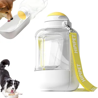 ZooVenture Gourde Voyage Chien - 1000ml, Nourriture, Étanche ZooVenture Gourde Voyage Chien - 1000ml, Nourriture, Étanche