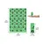MCBOSON Lot de 8 sacs déjections canines biodégradables vert forme os MCBOSON Lot de 8 sacs déjections canines biodégradables vert forme os