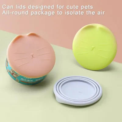 PetTribes Lot de 6 Couvercles Cuillères - Adapté 85g à 354g PetTribes Lot de 6 Couvercles Cuillères - Adapté 85g à 354g