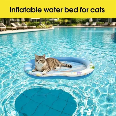 HausPets Lit flottant aquatique pour chat et chien