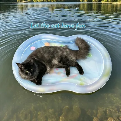 HausPets Lit flottant aquatique pour chat et chien