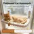 PetTribes Hamac Chat Portable, Housse Lavable Amovible, Ventouse Solide