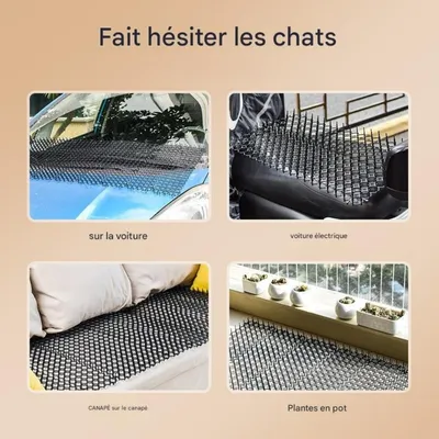 FurryFusion Tapis anti-chat pour terrasse FurryFusion Tapis anti-chat pour terrasse