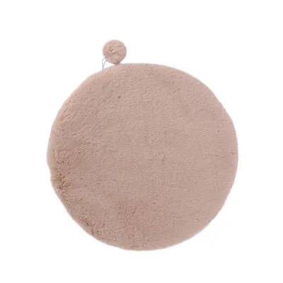 FurryFusion Nid pour chat en faux lapin, rond et chaud FurryFusion Nid pour chat en faux lapin, rond et chaud