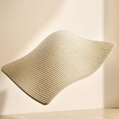 HausPets Nid pour chat en bois avec griffeuse amovible