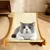 HausPets Nid pour chat en bois avec griffeuse amovible