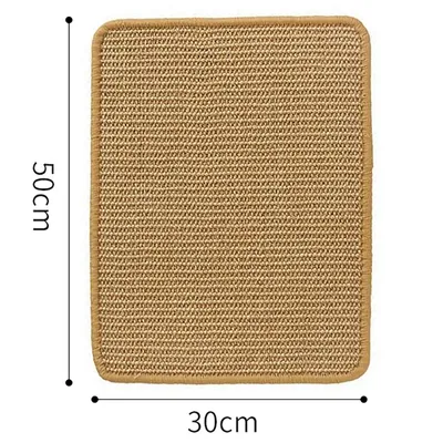 HausPets Nid pour chat en bois avec griffeuse amovible