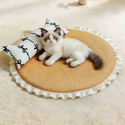 FurryFusion Matelas de repos pour chat en été(grand format) FurryFusion Matelas de repos pour chat en été(grand format)