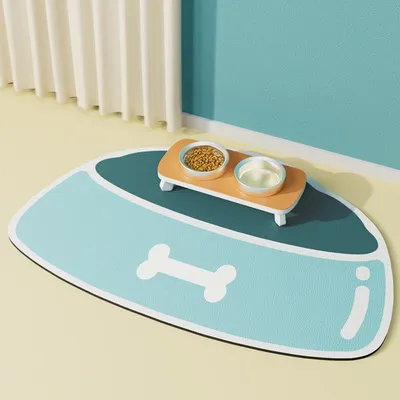 HausPets Nappe d'alimentation en silicone pour chiens et chats