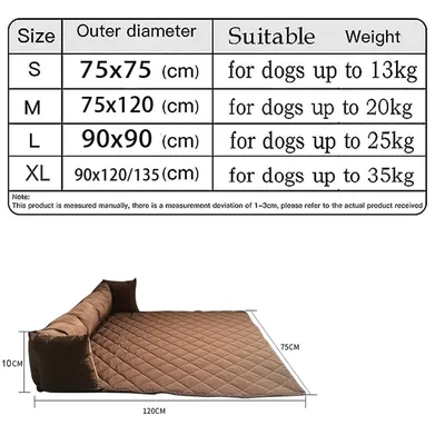 PetTribes Lit Canapé Imperméable pour Animaux PetTribes Lit Canapé Imperméable pour Animaux