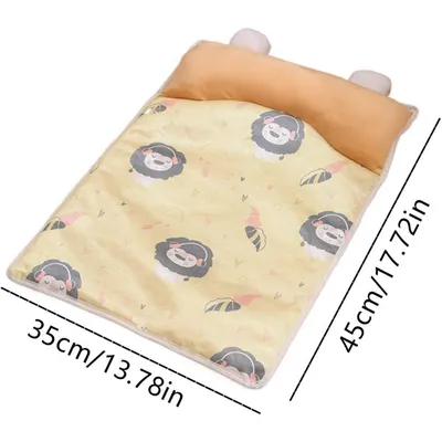 Tapis frais gel animaux, antidérapant pliable, voyage.