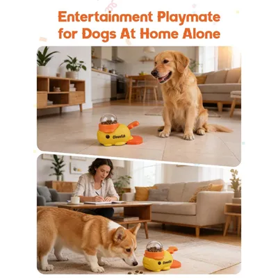 PetTribes Distributeur Friandises Interactif, Mangeoire Lente Chiens/Chats PetTribes Distributeur Friandises Interactif, Mangeoire Lente Chiens/Chats