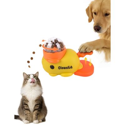 PetTribes Distributeur Friandises Interactif, Mangeoire Lente Chiens/Chats