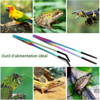 ZooVenture Pince Reptiles - Caoutchouc, Longue, Aquariums