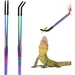 ZooVenture Reptilien Futterpinzette - Gummi, Lang, Aquarium