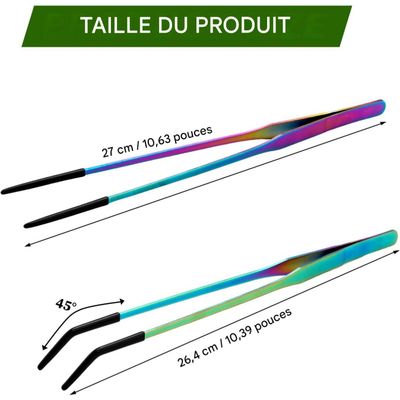 ZooVenture Pince Reptiles - Caoutchouc, Longue, Aquariums