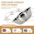 PetTribes Bol Chat Élevé, Lot 2 Inox Anti-Fatigue Moustaches, Blanc PetTribes Bol Chat Élevé, Lot 2 Inox Anti-Fatigue Moustaches, Blanc