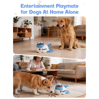 PetTribes Distributeur Friandises Interactif, Mangeoire Lente Chiens/Chats PetTribes Distributeur Friandises Interactif, Mangeoire Lente Chiens/Chats