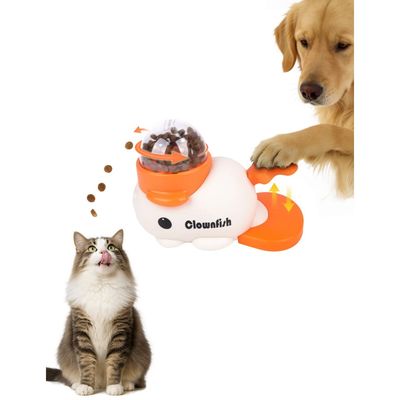 PetTribes Distributeur Friandises Interactif, Mangeoire Lente Chiens/Chats