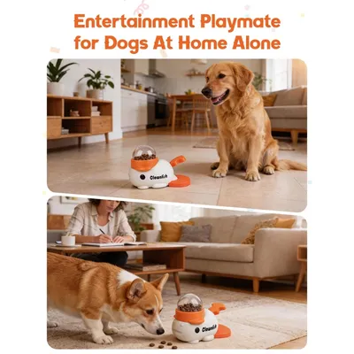 PetTribes Distributeur Friandises Interactif, Mangeoire Lente Chiens/Chats PetTribes Distributeur Friandises Interactif, Mangeoire Lente Chiens/Chats