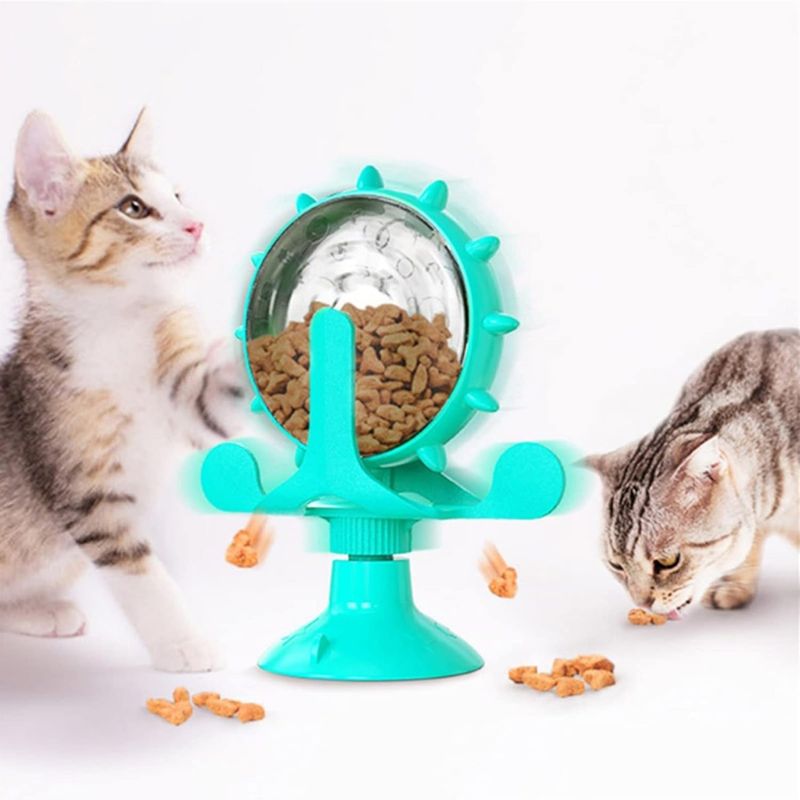 MCBOSON Interaktives gelbes Puzzle für Hund/Katze, Leckerli-Spender