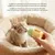 MCBOSON Biberon anti-étouffement pour chiots et chatons jaune MCBOSON Biberon anti-étouffement pour chiots et chatons jaune