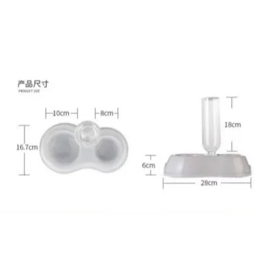 ZooVenture Gamelle Chat Inox - Ergonomique, Antidérapant, Base Surélevée ZooVenture Gamelle Chat Inox - Ergonomique, Antidérapant, Base Surélevée