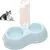 ZooVenture Gamelle Chat Inox - Ergonomique, Antidérapant, Base Surélevée ZooVenture Gamelle Chat Inox - Ergonomique, Antidérapant, Base Surélevée