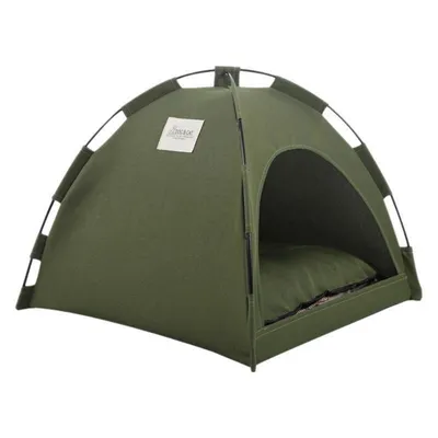 Zoomtopia Tente grotte pour chat et petit chien avec tapis frais Zoomtopia Tente grotte pour chat et petit chien avec tapis frais