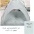 Zoomtopia Tente grotte pour chat et petit chien tapis frais Zoomtopia Tente grotte pour chat et petit chien tapis frais
