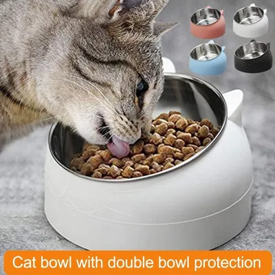 ZooVenture Gamelle Chat Inox 15° Ergonomique ZooVenture Gamelle Chat Inox 15° Ergonomique