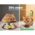 PetTribes Lot de 4 Bols Chat Inox 304,Lavable Lave-Vaisselle PetTribes Lot de 4 Bols Chat Inox 304,Lavable Lave-Vaisselle