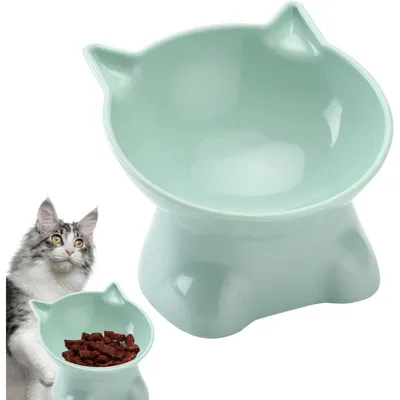 Zoomtopia Gamelle chat surélevée anti-vomissement inclinable 15° Zoomtopia Gamelle chat surélevée anti-vomissement inclinable 15°