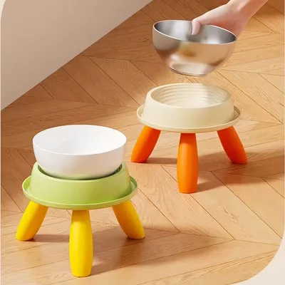 FurryFusion Gamelle sur pied pour animaux de compagnie