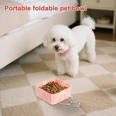 MCBOSON (500ml Pliable Voyage) Bol Chien Chat Petit Moyen MCBOSON (500ml Pliable Voyage) Bol Chien Chat Petit Moyen