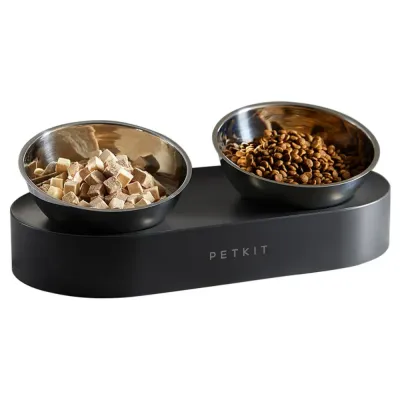 Metal 15° Adjustable Bowl Gamelle double inclinable Metal 15° Adjustable Bowl Gamelle double inclinable