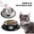 ZooVenture Gamelle Chat Inox 2 Pièces Anti-dérapante ZooVenture Gamelle Chat Inox 2 Pièces Anti-dérapante