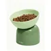 Zoomtopia Gamelle céramique surélevée chat vert 14cm anti-vomi