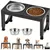 ZooVenture Support Gamelles Pliable - Bol Inox Double Couche ZooVenture Support Gamelles Pliable - Bol Inox Double Couche