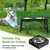 ZooVenture Support Gamelles Pliable - Bol Inox Double Couche ZooVenture Support Gamelles Pliable - Bol Inox Double Couche