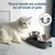 Lot 2 bols acier inoxydable pour chat et chien remplacement Lot 2 bols acier inoxydable pour chat et chien remplacement