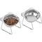 ZooVenture Gamelles Inclinées Inox SUS304 2 Pièces 500ml 500ml chaque