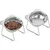 ZooVenture Gamelle Chat Inclinee Acier Inox 2P ZooVenture Gamelle Chat Inclinee Acier Inox 2P