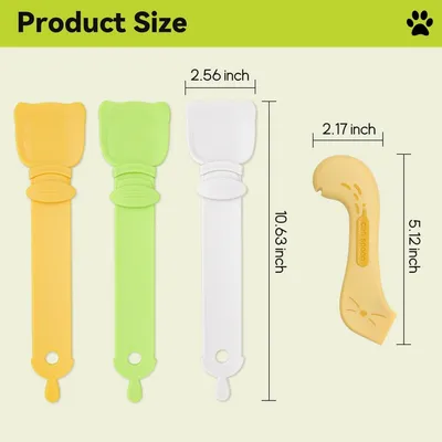 Zoomtopia Lot 4 mangeoires bar + cuillère silicone pour chat Zoomtopia Lot 4 mangeoires bar + cuillère silicone pour chat