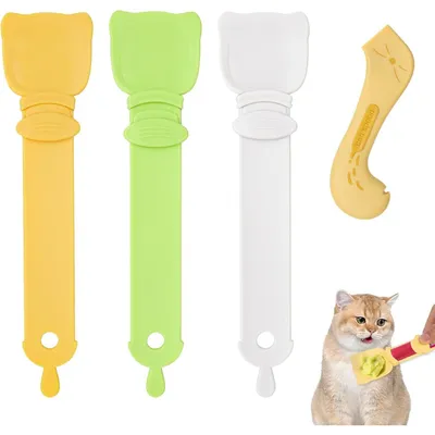 Zoomtopia Lot 4 mangeoires bar + cuillère silicone pour chat Zoomtopia Lot 4 mangeoires bar + cuillère silicone pour chat