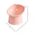 MCBOSON Gamelle Surélevée Rose Anti-Vomi MCBOSON Gamelle Surélevée Rose Anti-Vomi