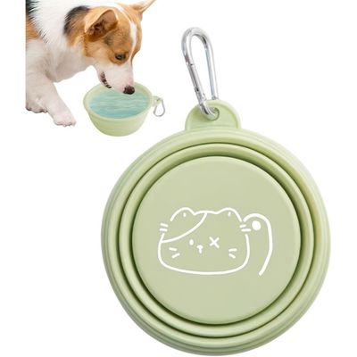 ZooVenture Gamelles Pliables Chien - TPE, Camping, Mousqueton