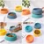 ZooVenture Gamelle Chat Plastique Colorée 4P