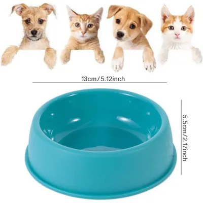 ZooVenture Gamelle Chat Plastique Colorée 4P